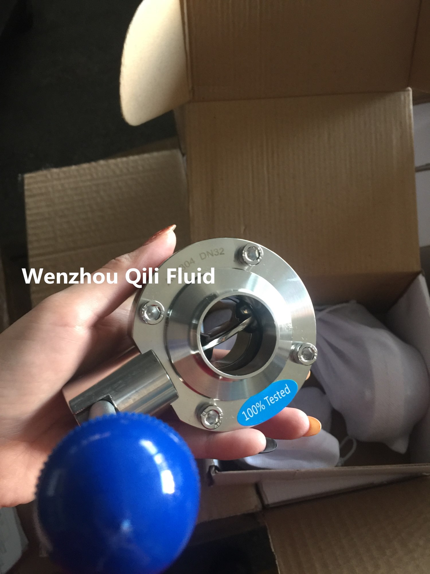 Sanitary Weld Butterfly Valve