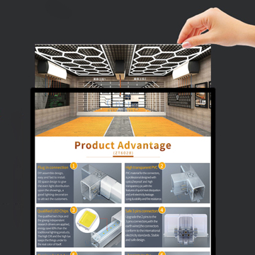Scatole di luce LED personalizzata montata a parete interna per poster di film