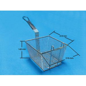 Square Stainless Steel Fry Basket Fryer