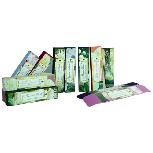 flat pack customized soft paper card folding box