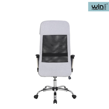 Silla de oficina ergonómica giratoria de espalda alta