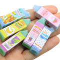 100 Stück 3D-Fruchtharz Boxed Juice Milk Drink Bottle Pretend Food Kawaii Cabochons für Kinder Puppe Küchenzubehör