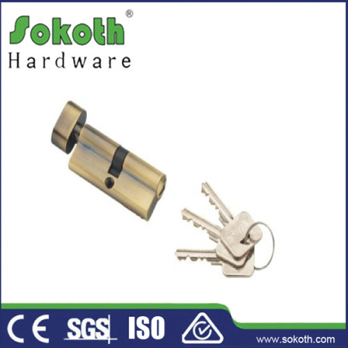 Hot Sale 70mm Single brass Cylinder Lock,lock keys