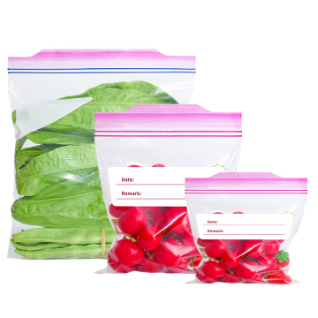 Waterproof Custom Food Grade Zipper Plastic Bags