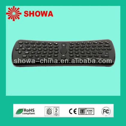 Wireless fly mouse with keyboard for smart tv