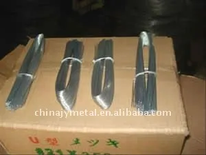 Galvanized U type wire