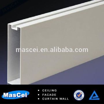 U-shape aluminum strip ceiling panel