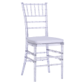 Wedding party bamboo crystal plastic chairs