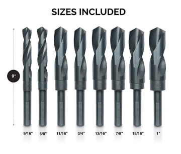 hss morse reduced shank twist drill bits