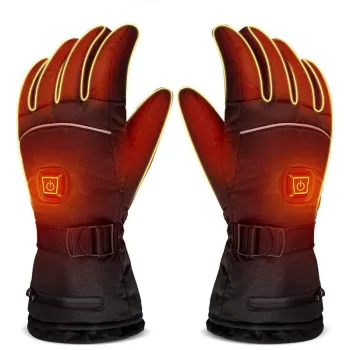 Title: "In Stock: Rechargeable Winter Electric Heated Gloves | Shop Now