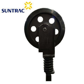 B15 Mini Excavator Front Idler Assembly with Tension Spring