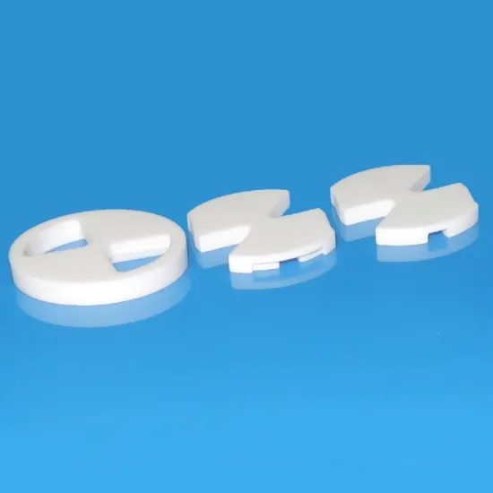 Customized Wear Resistant Alumina Ceramic Valve Disc