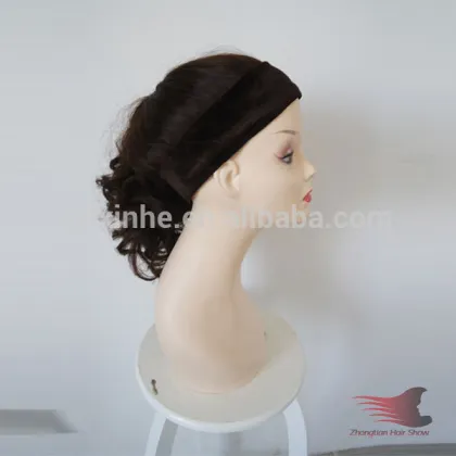 New Design 15inch #6 Human Hair Wunder Wig