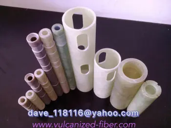 Epoxy fiberglass wound tubing