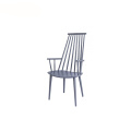 Solid ASH Wooden High Back Dining Armchair