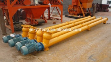 Screw conveyor for cement