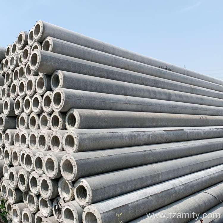 High Strength Prestressed concrete pole for philippines