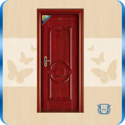 K-6707 Factory Gold Supplier Popular Italian Steel Wood Inteiror Doors Steel Security Door Steel door