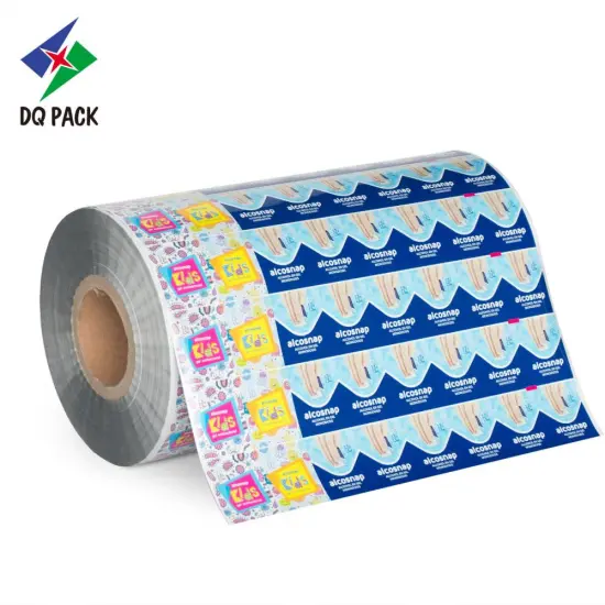 packaging film roll for hand sanitizer packaging