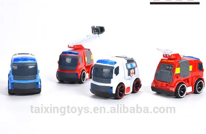 Most Popular Plastic Mini Police Car Friction Fire car mini car