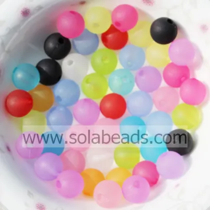 Loose 18mm Acrylic Round Imitation Swarovski Beads