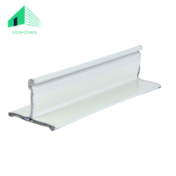 Gelbe Saitenseite Roll -up -Türunterstrahl