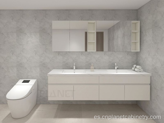 Estilo americano de muebles de baño de madera maciza de estilo americano