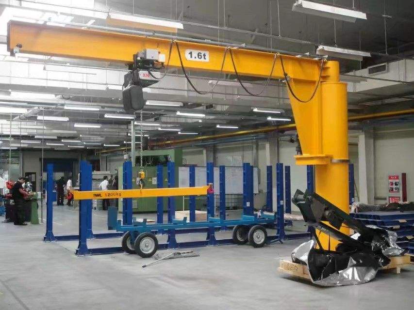 Taller de carga de puerto Cubierta giratoria Cantilever Jib Crane