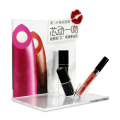 Clear Acrylic UV Printing Cosmetics Lipstick Display Stand