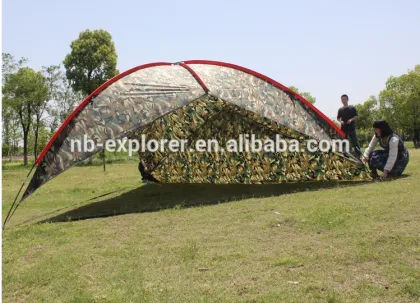 Camouflage sunshade tents beach tents canopy awning