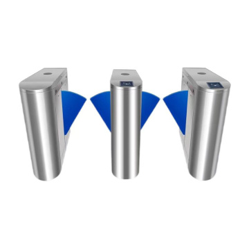 Automatic Flap Turnstile Barrier Gate For Security Entrance