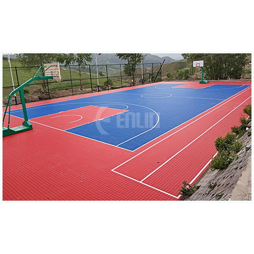 Enlio Outdoor-Basketballboden Klein Sternchen