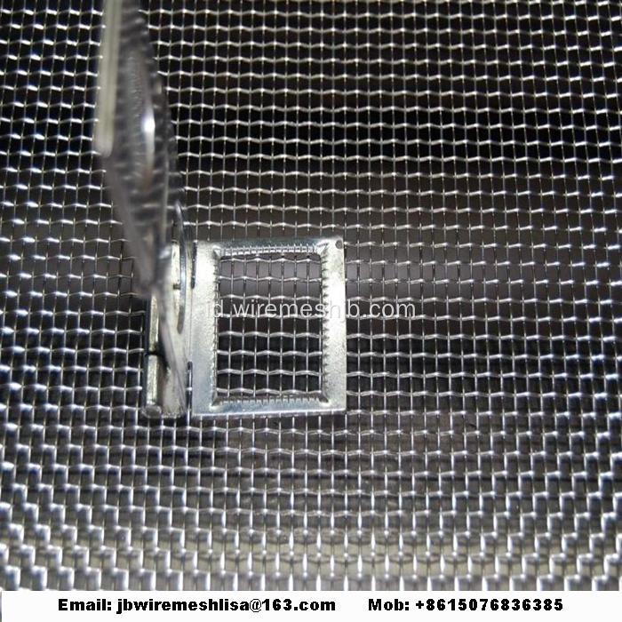 304/316 Kain Tenun Stainless Steel Wire Mesh