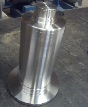 Gr.2 titanium distance sleeve