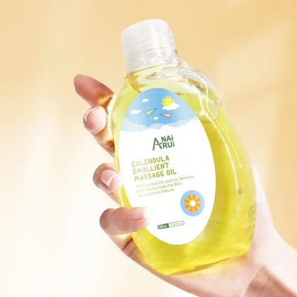 Wholesale Natural Baby Oil: Calendula Emollient Moisturizing Massage Oil