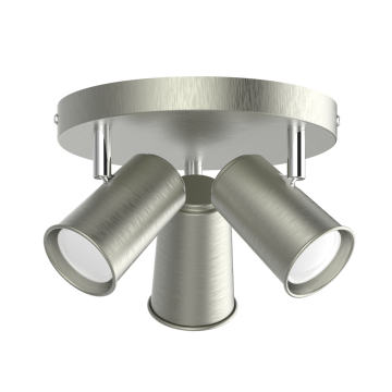 Modern Matt Black or Gold Nickel Ceiling Spotlight Track Light