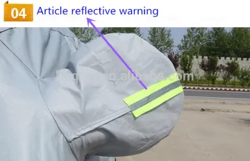 Car cover with new reflective unique design