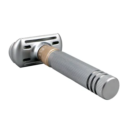 Adjustable Double-edged Aluminum Safety Razor