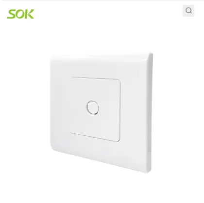 1Gang Flex Outlet - White socket accessories
