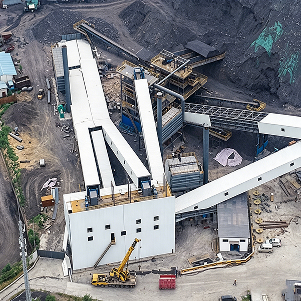 coal gangue crushing production line