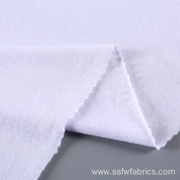 China 60% Polyester 40% cotton white jersey knit fabric for