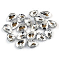 Πτώση σκουλαρίκι Acrylic Diamond Stones Διακόσμηση χωρίς τρύπα