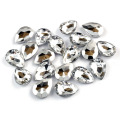 Drop earring acrylic diamond stones decoration w/o hole