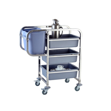 Hot Sale Good Quality Stainless Steel Cleaning Trolley