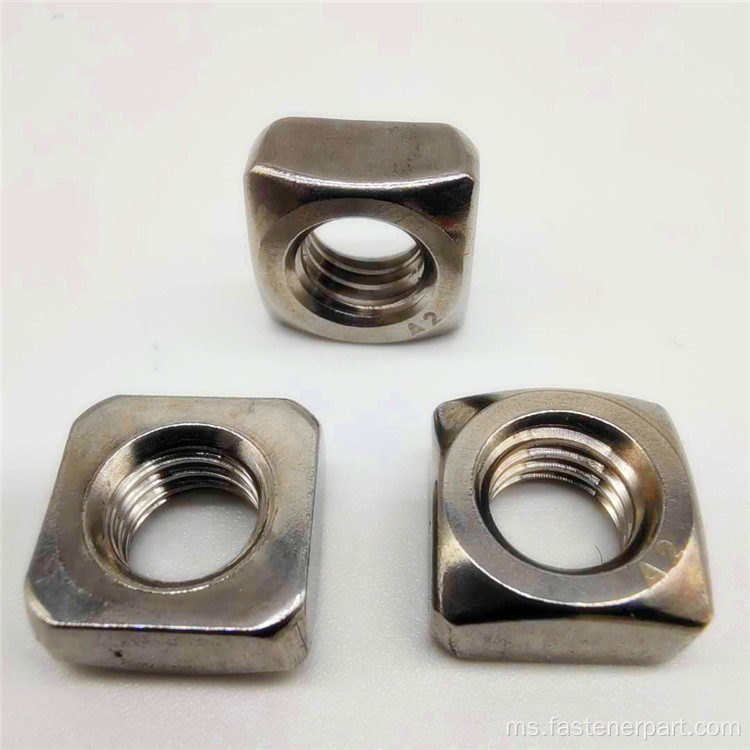 Nut Square Galvanized Stainless Steel