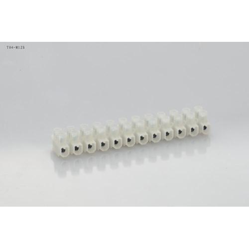 Raised base connector polyamide steel terminal strip