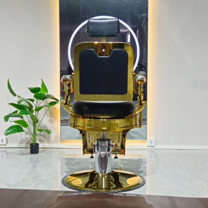 Luxury Retro Vintage Barber Chair for Men - Takara Belmont