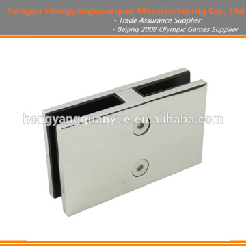 180 degree Glass to Glass Connector - Mirror [Mirror 316 Stainless]