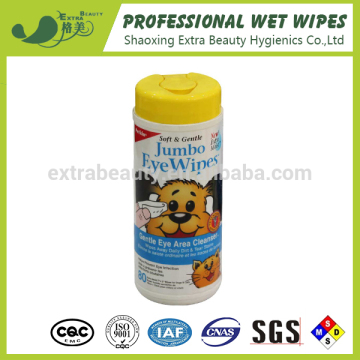 Pet cleaning wet tissue eye clean wipes