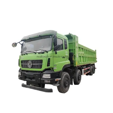 شاحنة Dongfeng 8x4 تفريغ الثقيلة: محرك ديزل 420 حصان ، شاحنة Tipper 12 عجلات بسعة 40 طن - أفضل سعر معروض